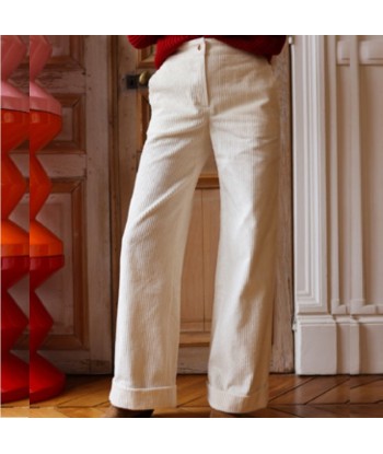 PANTALON JULIO ECRU soldes