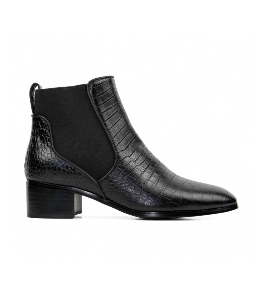 BOTTINES CLARK CROCO NOIR suggérées chez