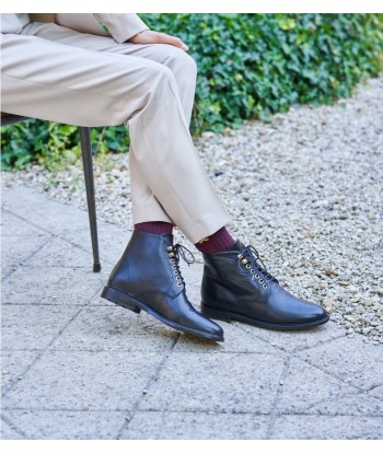 BOTTINES LUCIENNE en linge