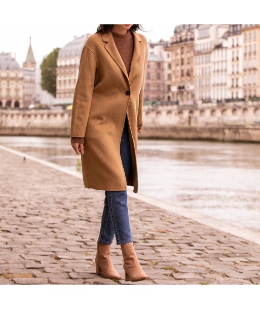 MANTEAU ARLENE CAMEL de pas cher