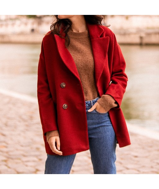 MANTEAU LOIS MERLOT Amélioration de cerveau avec