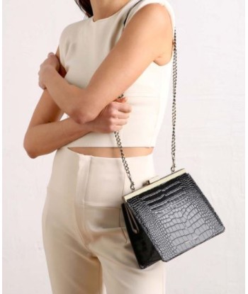 SAC JEANNE BLACK CROCO prix pour 