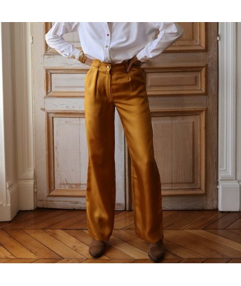 PANTALON TILDA OCRE Les magasins à Paris