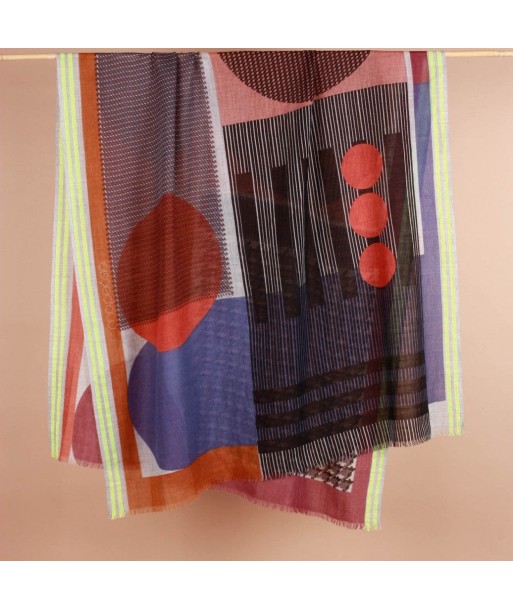 FOULARD ABSTRACT solde