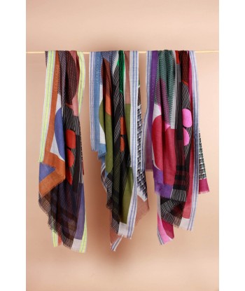 FOULARD ABSTRACT solde